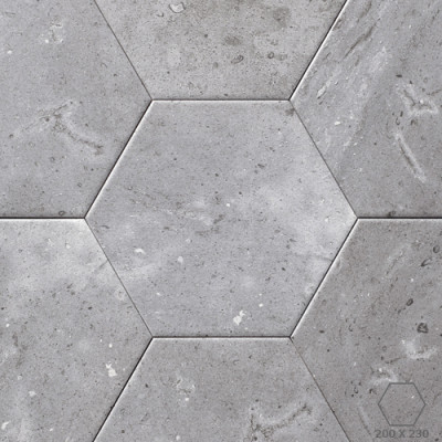 GREY HEXAGON